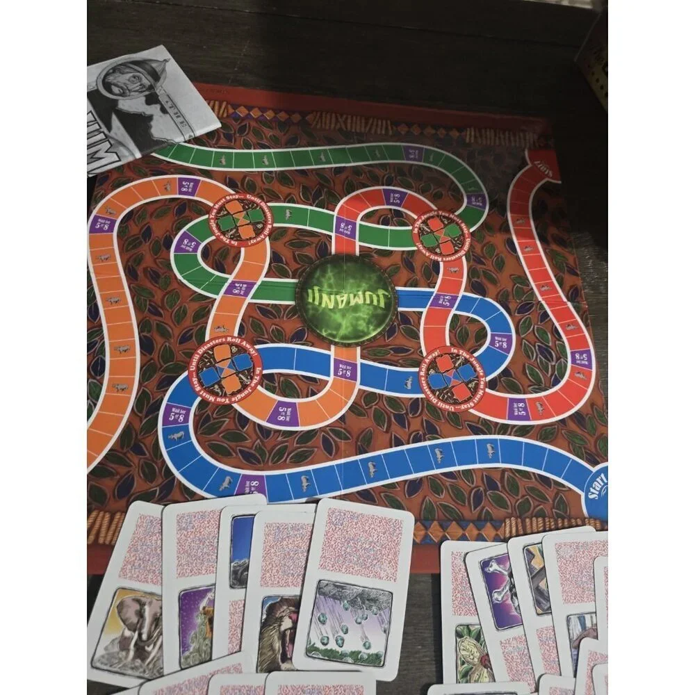 Jumanji The Game, Play Anywhere Travel Editio, 2 Players, 5yr+, Contents Sealed